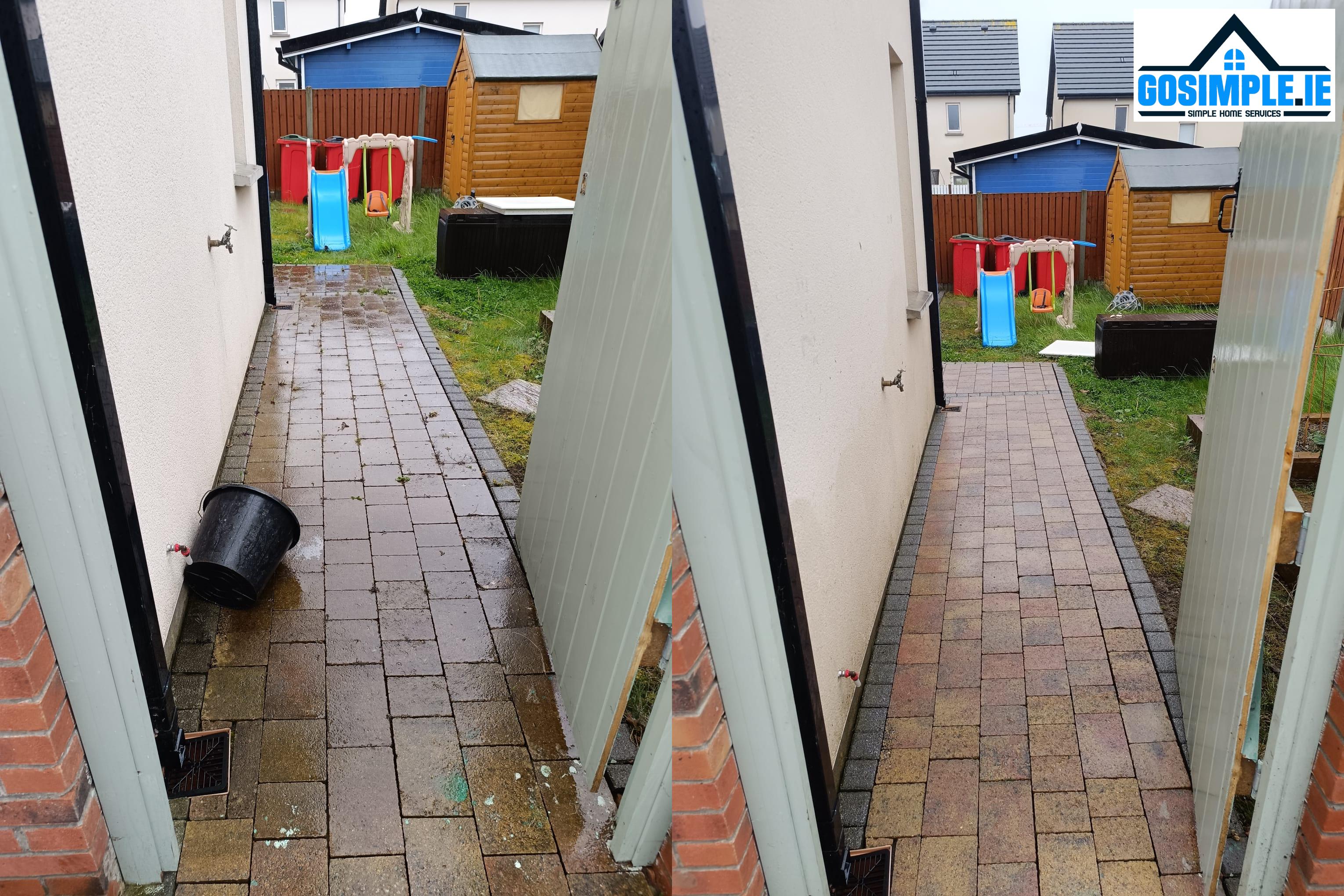 Power Washing – Driveway & Patio