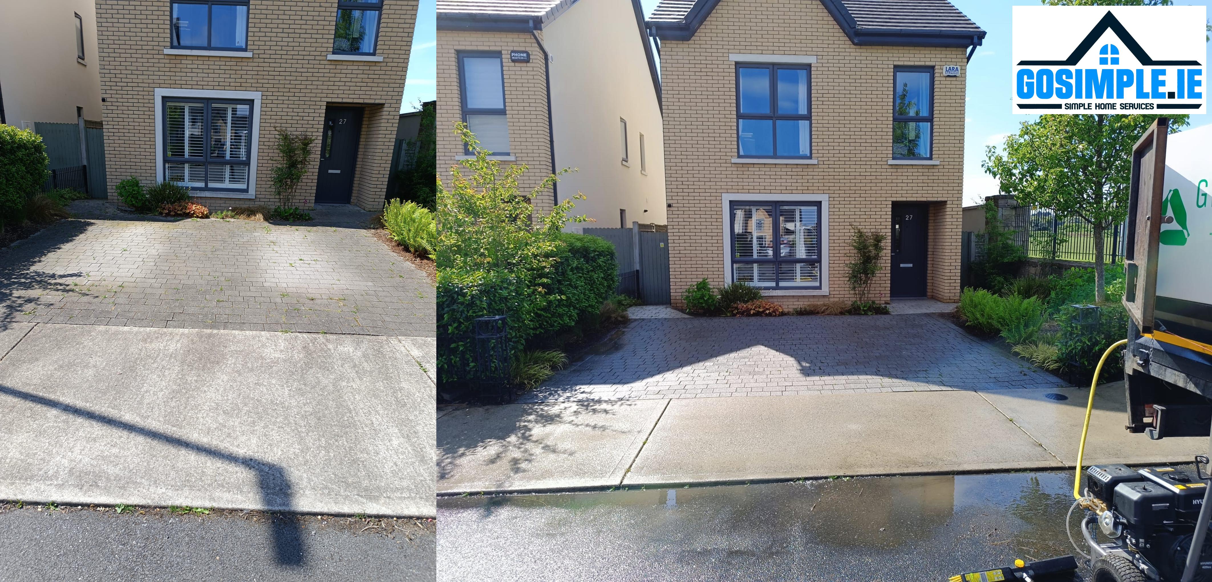 Power Washing – Driveway & Patio