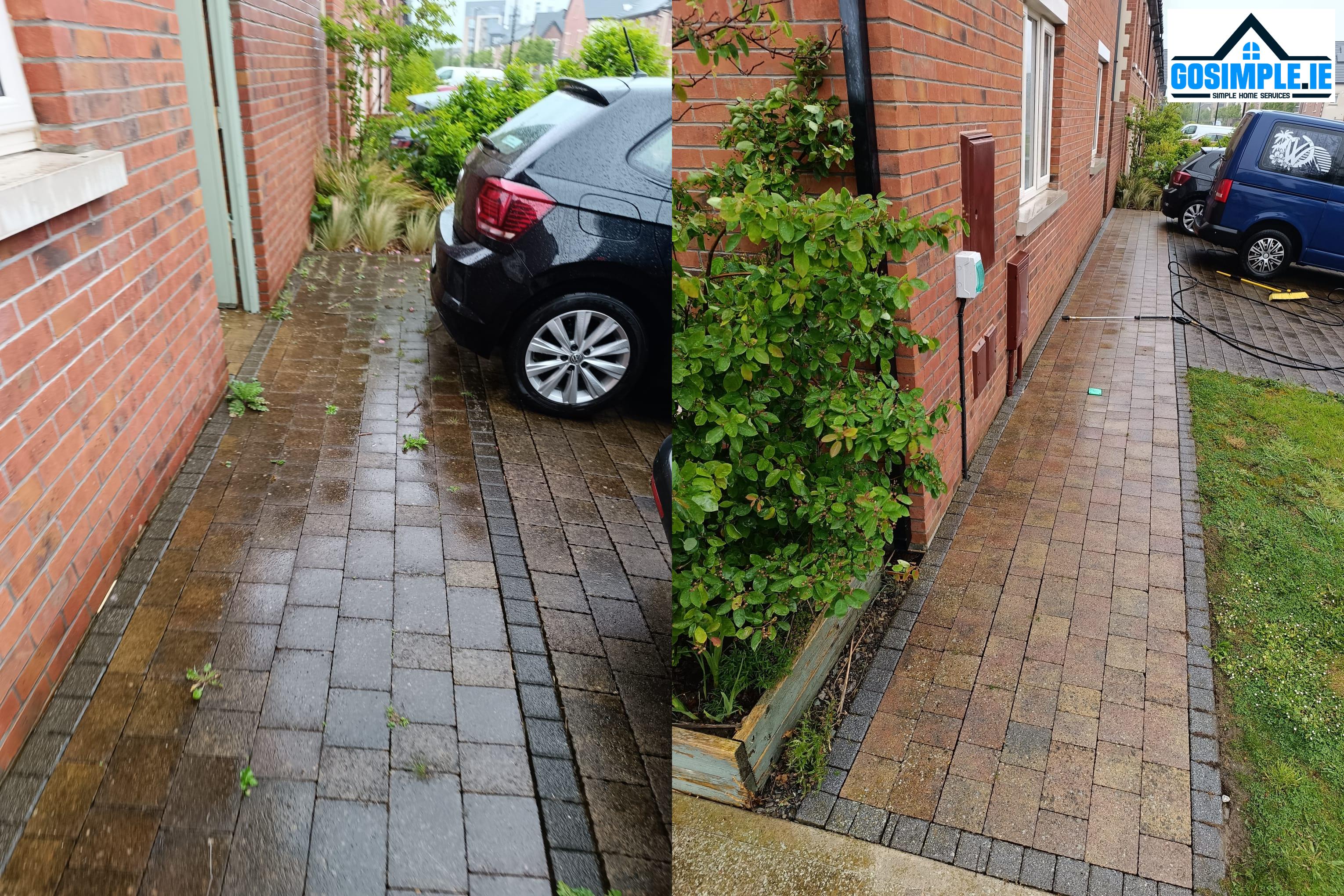 Power Washing – Driveway & Patio