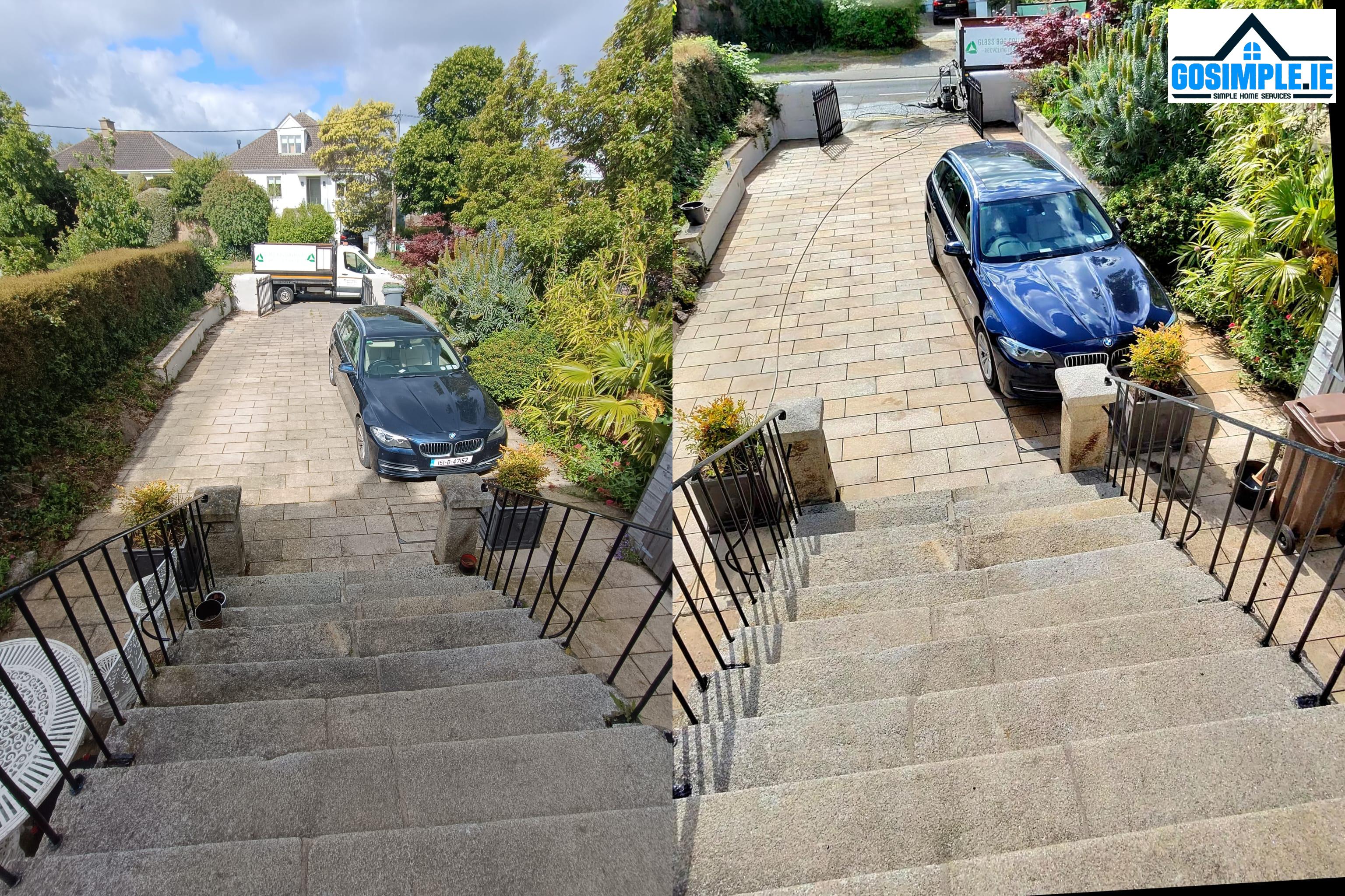 Power Washing – Driveway & Patio